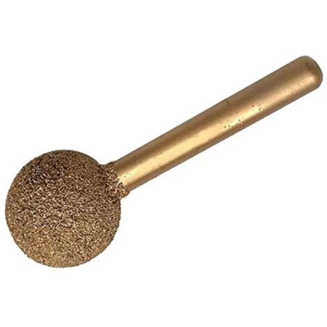 30 Embouts Diamant Forme Boule 2,3mm – Monté Sur Tige, Pour Gravure Et Ponçage De Précision