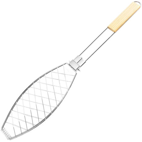 Panier à barbecue, léger, durable, en acier inoxydable (1/5)