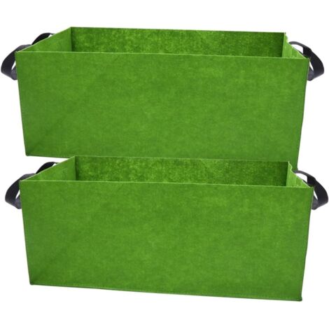 2 sachets de plantation en feutre, sacs de culture fins pour la maison et le jardin (1/5)