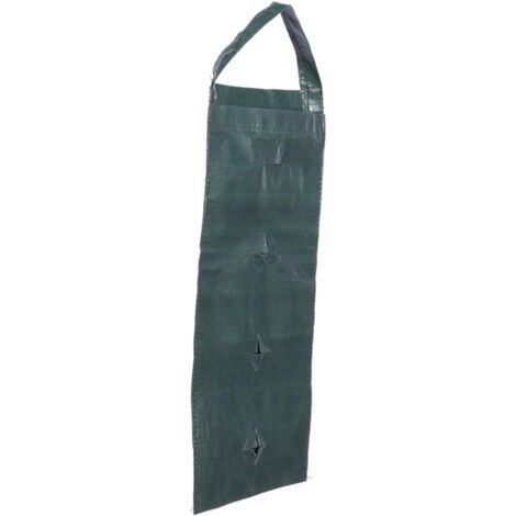 Sac de culture suspendu pour fraises en PE avec 4 poches, fixation murale verticale (1/5)