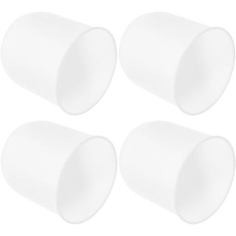 Ensemble de 4 porte-brosse WC ronds et porte-brosse de salle de bain (1/5)