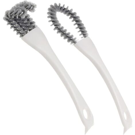 Ensemble de 2 brosses de nettoyage multifonctions pour joints de carrelage robustes (1/5)