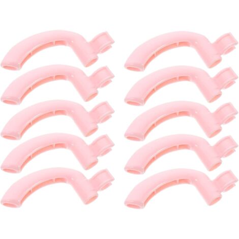 Poignées de rechange en plastique pour pelle à poussière (lot de 10) avec clip (1/5)