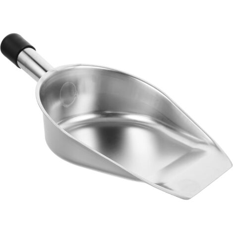 Pelle à poussière portable, petite et manuelle, en acier inoxydable, pour le nettoyage. (1/5)