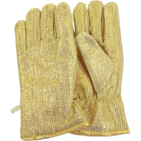 Gants de vaisselle avec éponge métallique imperméables pour la cuisine (1/5)