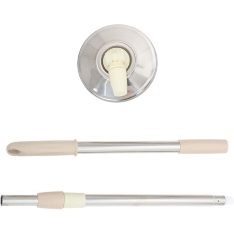 Manche de rechange télescopique pour manche de balai rotatif (1/5)