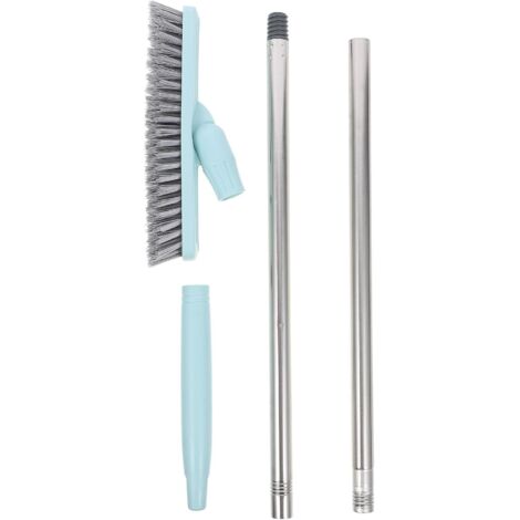 Brosse à récurer à long manche pour sols et joints de carrelage (1/5)