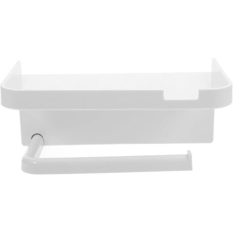 Porte-rouleau de papier toilette mural sans perçage avec double