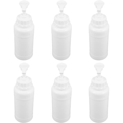 Flacon distributeur de savon réutilisable avec pompe 300 ml, épais (1/5)