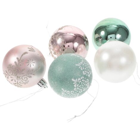 30 boules décoratives de 6 cm pour sapin de Noël (1/5)