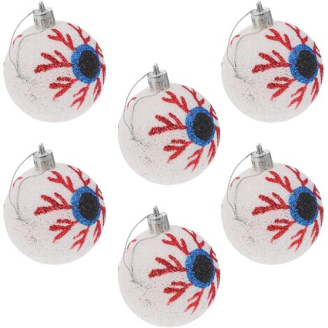 Lot de 6 boules décoratives à suspendre pour Halloween (1/5)
