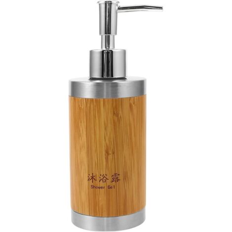 Flacon distributeur de lotion et de savon 250 ml avec pompe rechargeable (1/5)