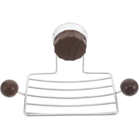 Porte-savon en acier inoxydable avec égouttoir intégré (1/5)
