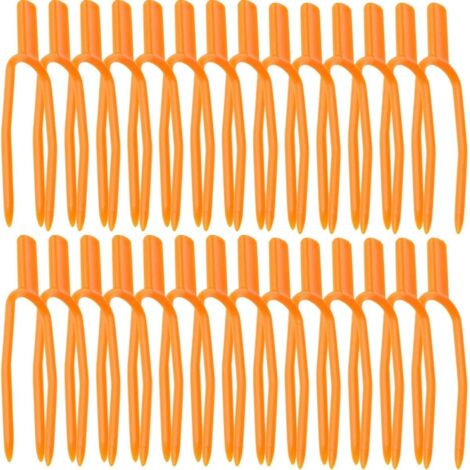 200 clips de fixation en plastique pour plantes et pinces de fixation pour vignes (1/5)