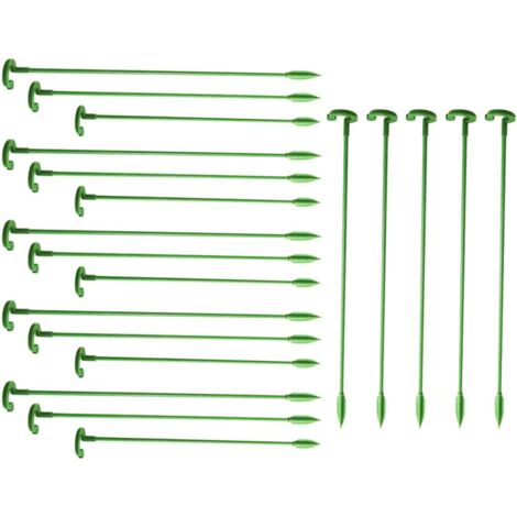 Lot de 20 tuteurs pour plantes et fleurs, pour l'intérieur et l'extérieur (1/5)