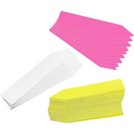 300 étiquettes pour plantes de jardin en plastique, multicolores (1/5)