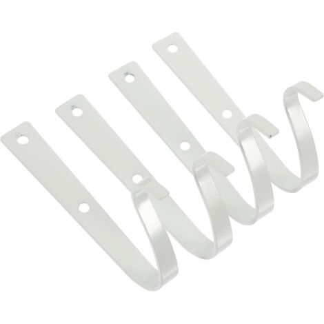 Ensemble de 4 supports muraux pour plantes et panier à fleurs suspendu (1/5)