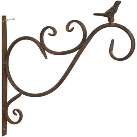 Support mural et cintre en fer pour plantes (1/5)