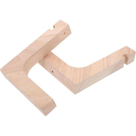 Supports muraux pour plantes en bois (lot de 2) - Bois naturel - Intérieur (1/5)