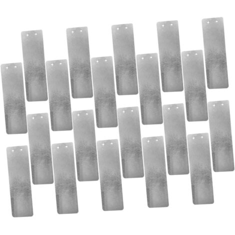 20 étiquettes en aluminium pour petites plantes de jardin (1/5)
