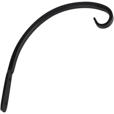 Support mural et crochet pour plantes suspendues en fer, 8,5 pouces (1/5)