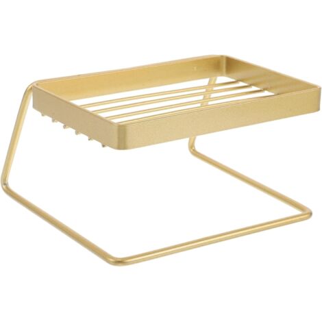Porte-savon en acier inoxydable avec plateau et porte-savon (1/5)