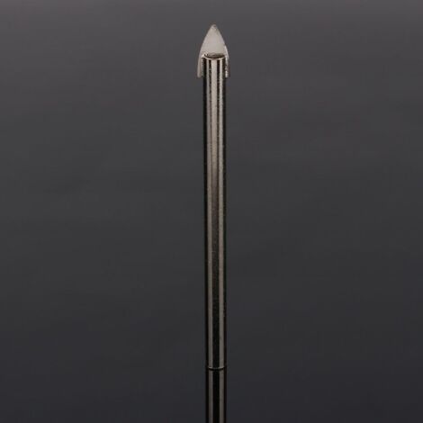 Jeu de 10 forets en carbure de tungstène de 6 mm pour carrelage et verre
