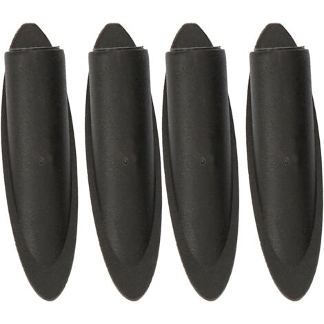 Dioche 100 pièces Connecteurs en bois noir 9,5 mm pour poche (1/5)