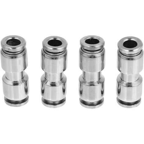 4 raccords de tuyau en acier inoxydable pour air (1/5)