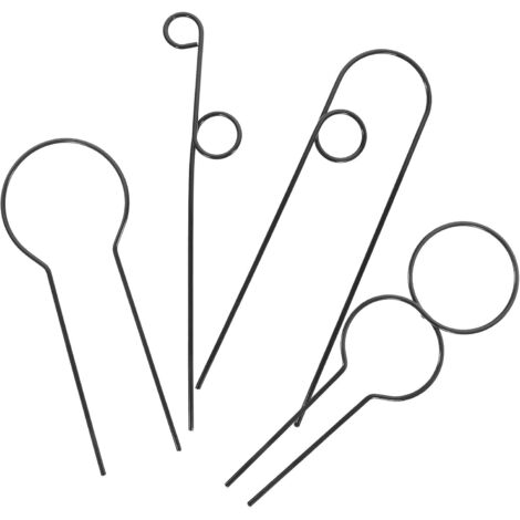 Lot de 4 supports pour plantes grimpantes en métal, pour jardin d'intérieur (1/5)