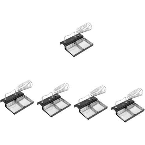Support de fer souder stable double base 5 pices pratique (1/5)