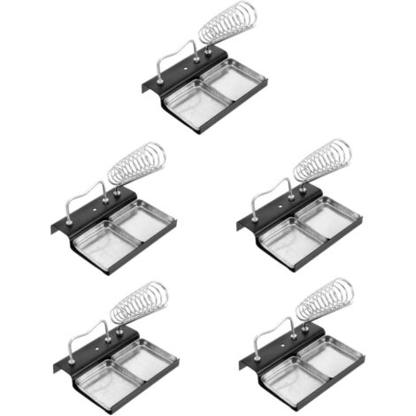 Support de fer souder double base avec base stable et (1/5)