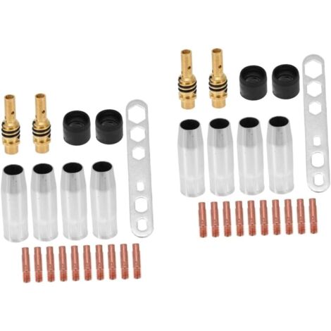 Kit de soudage avec 38 buses et connecteurs de fil thermortractables (1/5)