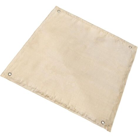 Couverture ignifuge en fibre de verre 70x70 cm rsistante la chaleur pour (1/5)