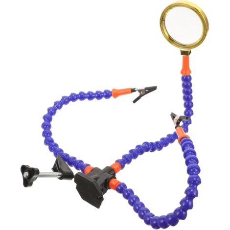 Kit complet de poste souder avec bras flexible et loupe (1/5)