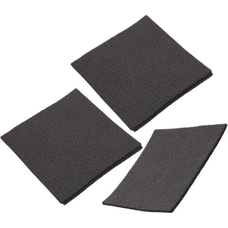 Feuilles de feutre de carbone haute puret 10010025 mm pour isolation thermique (1/5)
