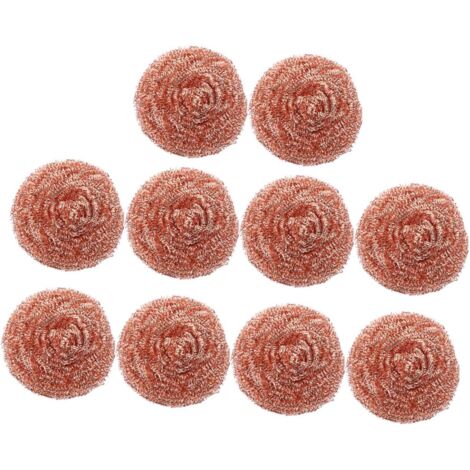 10 boules de nettoyage certifies en cuivre pour pannes de soudure (1/5)