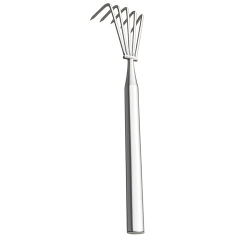 teau de jardin Outils de jardin inoxydables avec long R teau (1/5)