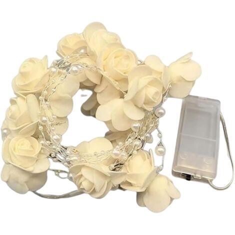 Lumineuse LED Rose de F e D coration Romantique Lampe Fleur (1/5)