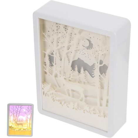 te Lumi re En Papier D coup 3d Veilleuse Led Lampe De Nuit D (1/5)