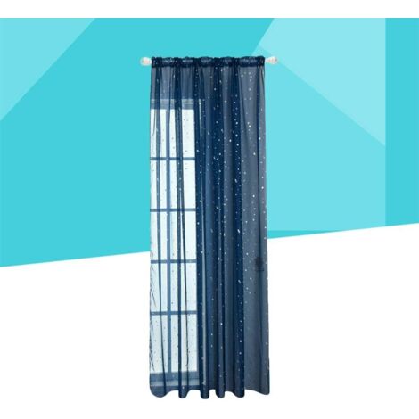 toil s Transparents pour Fen tre Motifs Argent s Rideaux (1/5)