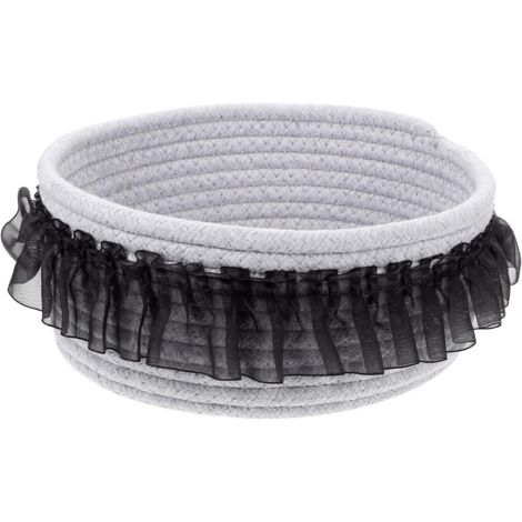 de Rangement Corde de Coton Tress e pour Bureau et Maison (1/5)