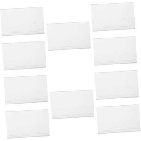 De 10 tiquettes De Prix Supports De Panneaux Pour Dessus De (1/5)