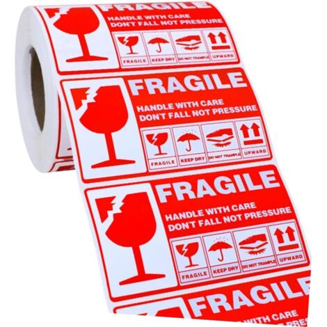 ces Autocollants Fragile Autocollants Exp dition Adh sifs (1/5)