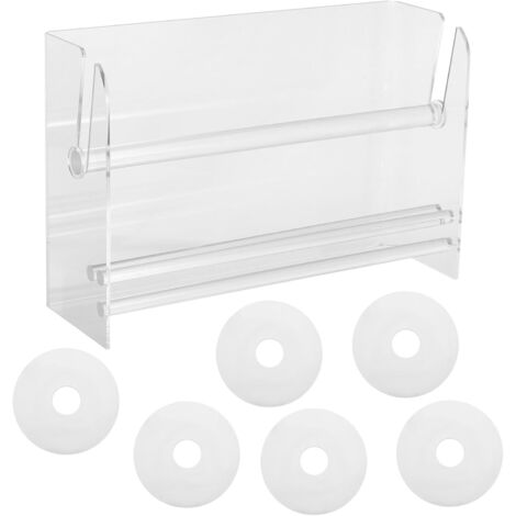 De Rouleaux tiquettes Ajustable Acrylique Transparent (1/5)