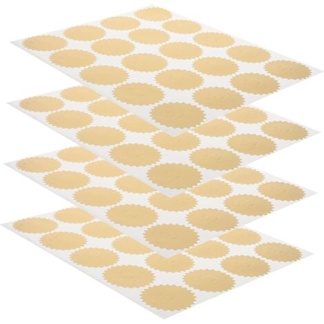 feuilles Autocollants de Graduation Dor pour D coration (1/5)