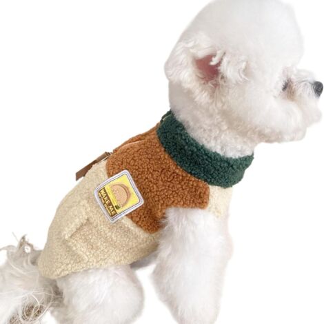 tements pour Chien Tricot avec Fermeture clair Pull pour (1/5)