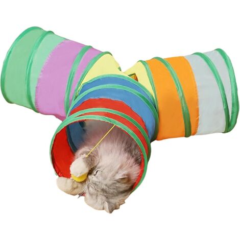 de Jeu pour Chat Jouets pour Chat 3 Voies d Int rieur Tunnel (1/5)