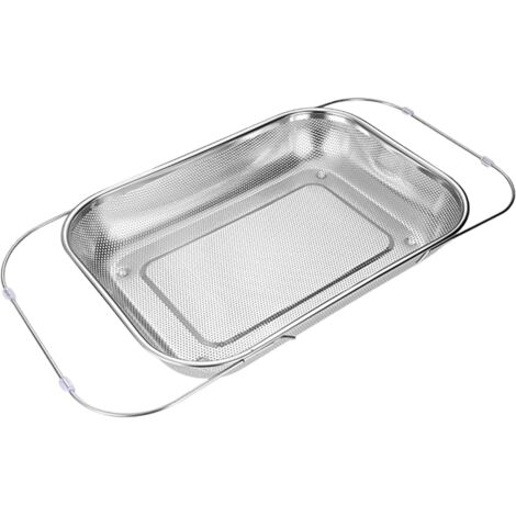 vier Extensible Passoire Inoxydable gouttoir Cuisine Maille (1/5)