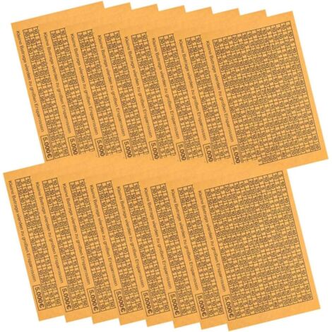 Pi ces Autocollants pour Tirelires tiquettes Adh sives Beige (1/5)